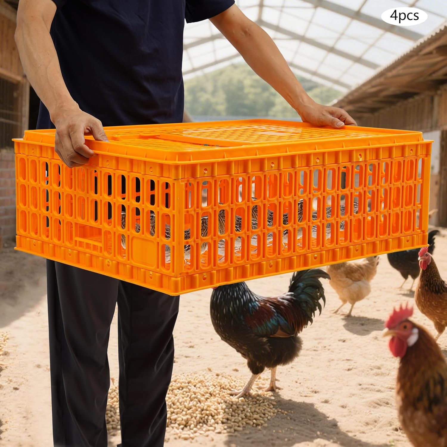 Buy Stackable Chicken Transport Cages